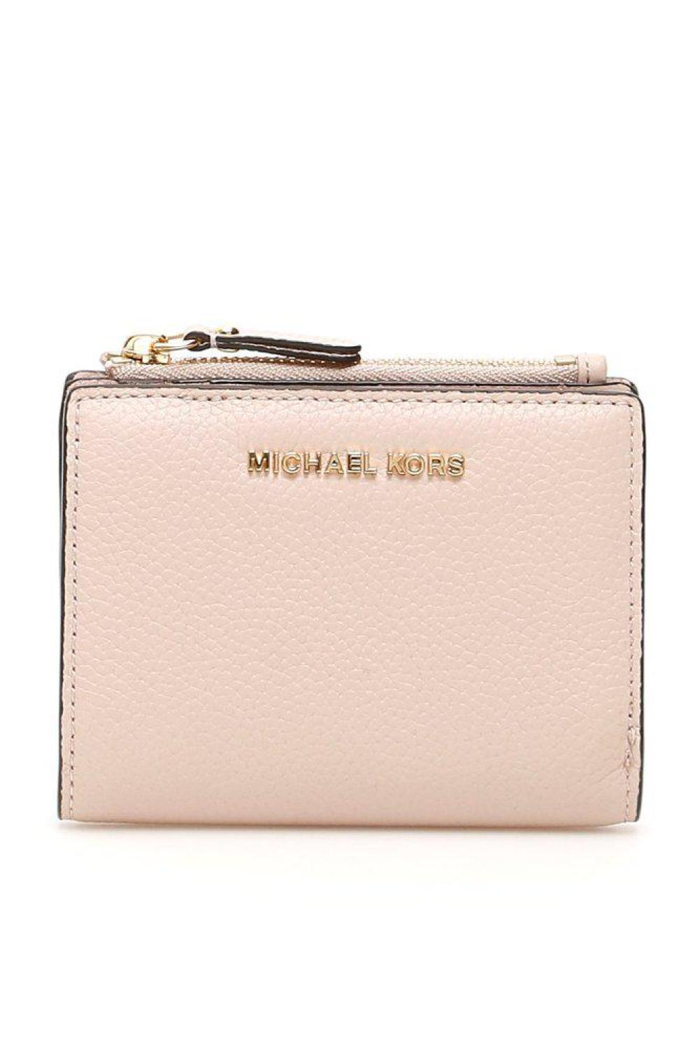 Michael Michael Kors Logo Plaque Bi-Fold Wallet