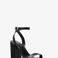 Merriam Leather Block Heel Sandal