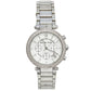 Michael Kors Silver Stainless Steel Parker Mk5353 Women's Wristwatch 39 Mm