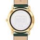 Women's Elliot Green Leather Strap Watch