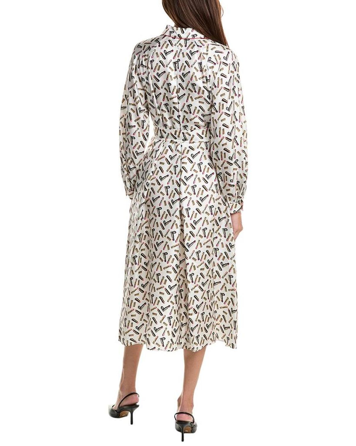 Max Mara Rimmel Silk Shirtdress