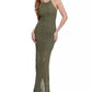 Women's Sophie Halter Maxi Sweater Dress