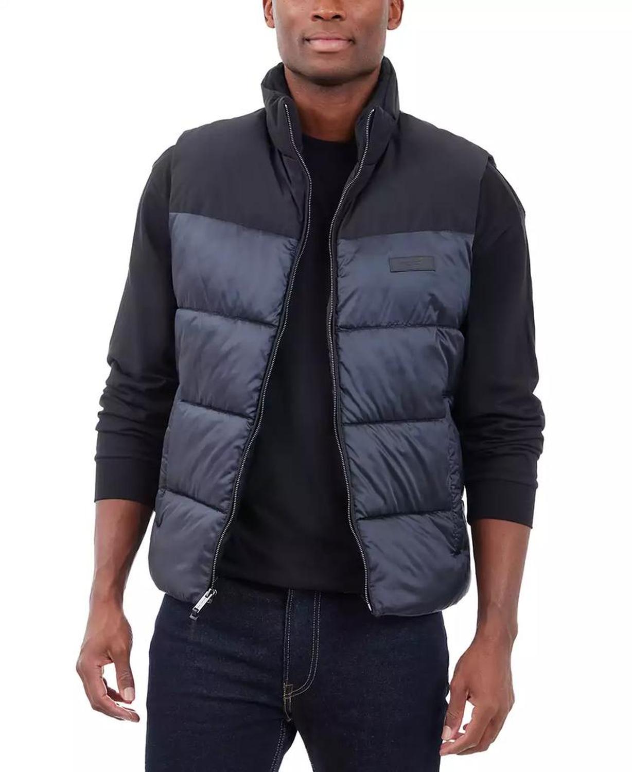 Men's Heavyweight Quilted Puffer Vest