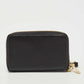 Michael Kors Black Saffiano Leather Jet Set Compact Wristlet Wallet