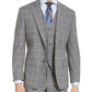 Mens Wool Plaid Two-Button Blazer