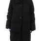 Kate Spade New York Womens Mock Bow Neck Puffer Coat Black