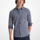 Slim-Fit Woven Plaid Shirt