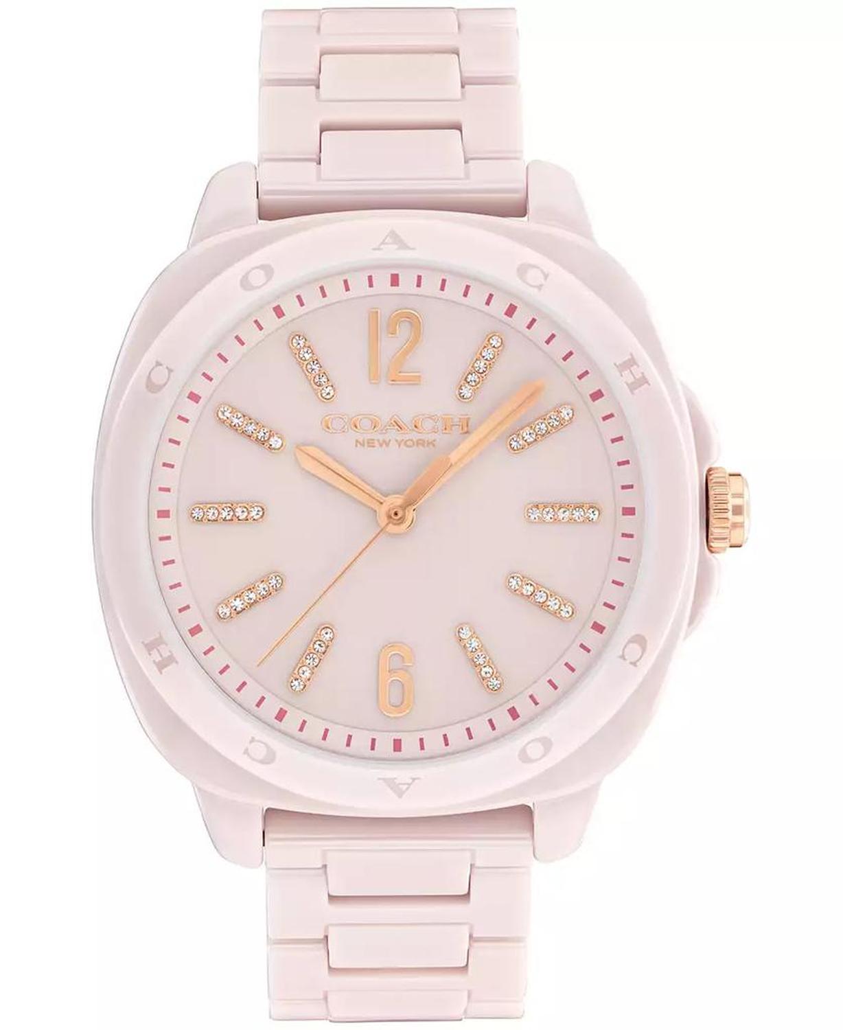 Women's Kitt Blush Ceramic Bracelet Watch 38mm