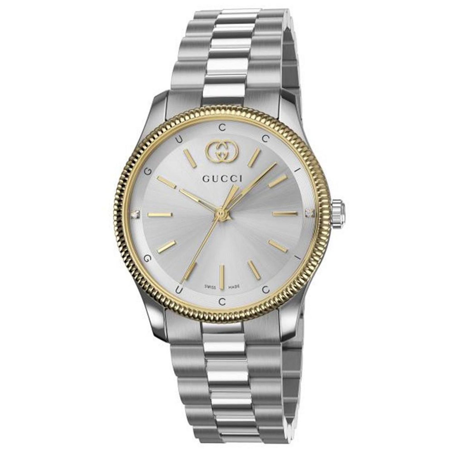 Women's Swiss G-Timeless Two-Tone Stainless Steel Bracelet Watch 29mm