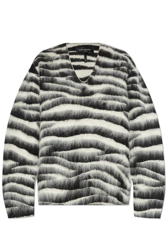 Marc Jacobs The Brushed Zebra Jumper