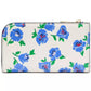 Devin Springtime Blooms Leather Small Bifold Wallet