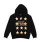 Black Cotton Love Parade Hoodie