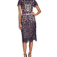 Marchesa Notte Printed Dress