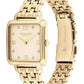 Women's Cass Gold-Tone Stainless Steel Bracelet Watch