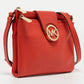 Michael Kors Leather Large Fulton Crossbody Bag