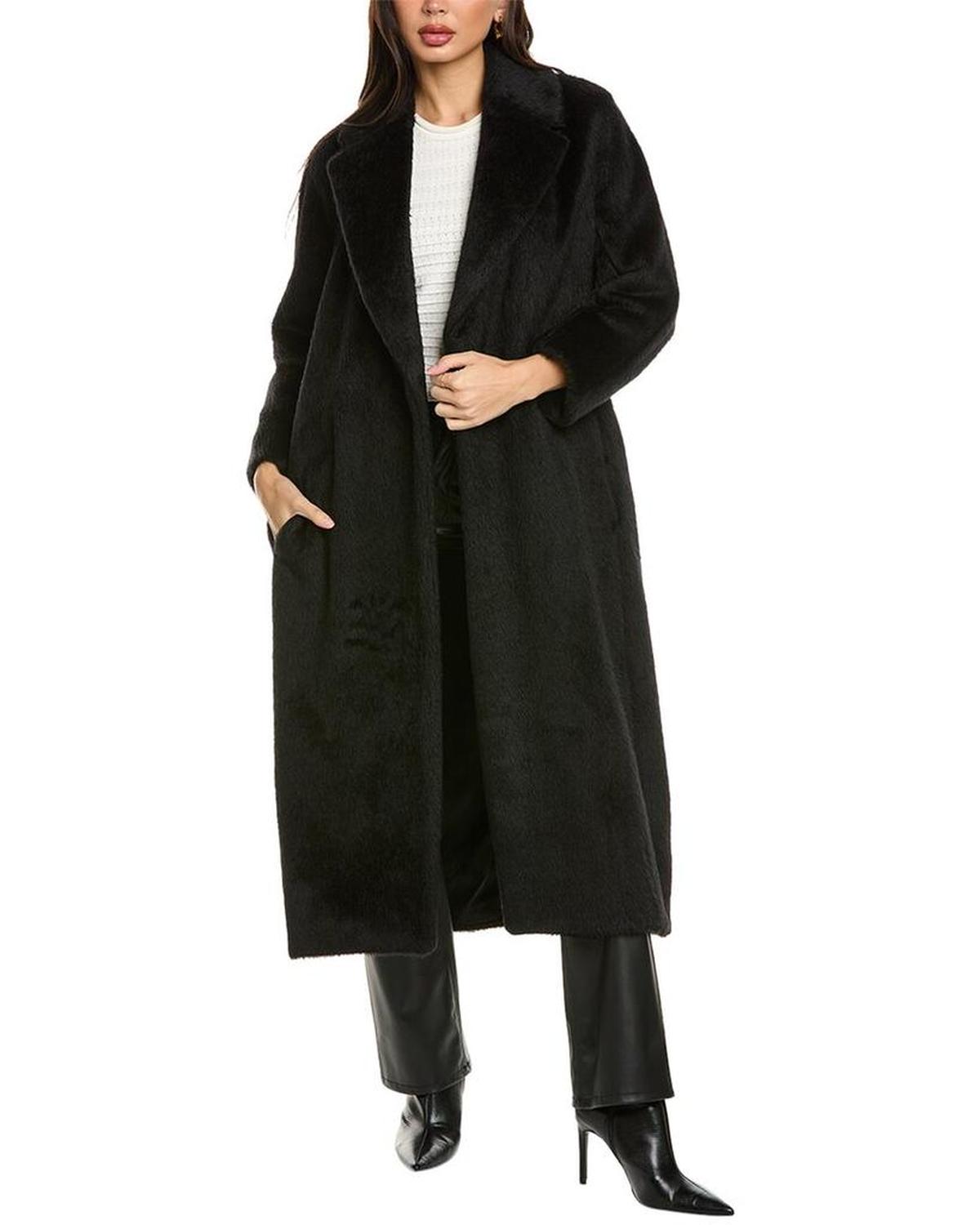 Max Mara Borbone Alpaca & Wool-Blend Coat