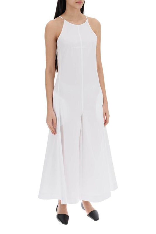 Sportmax Maxi Cactus Poplin Dress