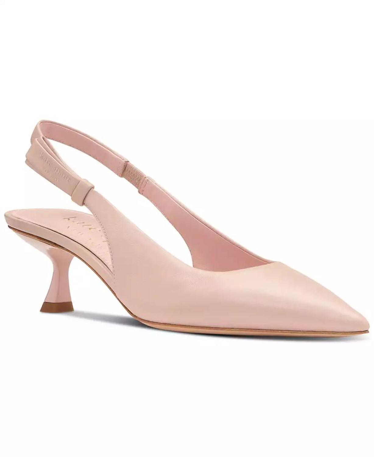 Women's Riley Slingback Kitten-Heel Pumps