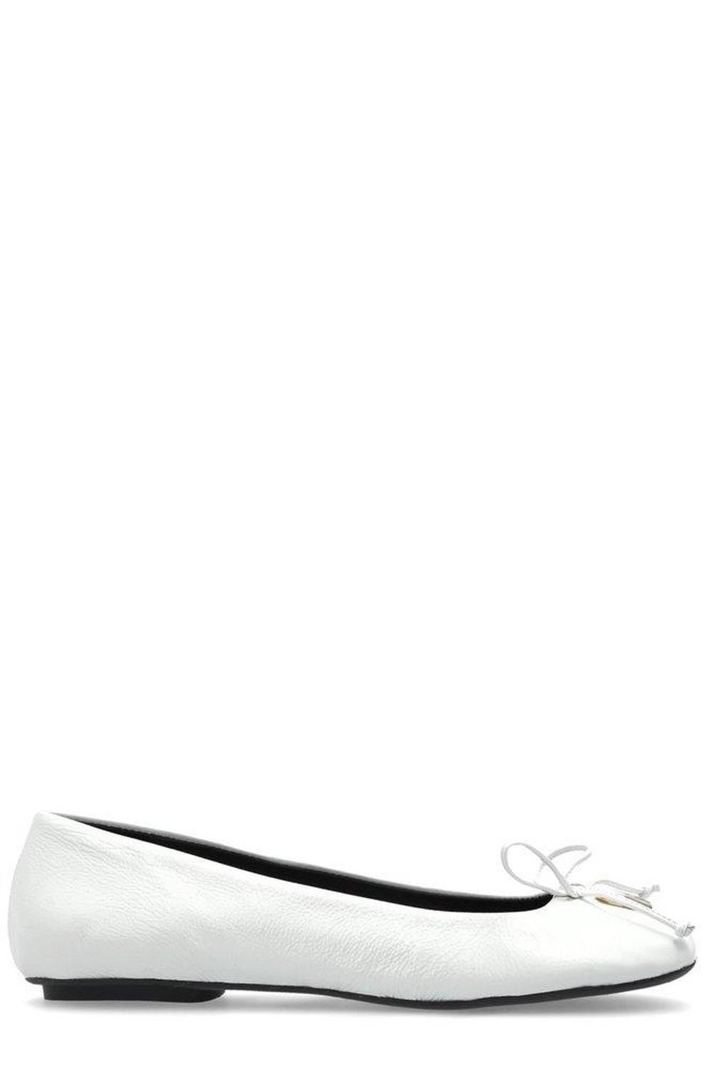 Furla Logo Plaque Flat Shoes