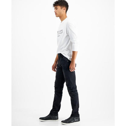 Men's Eco Slim Tapered Moto Fit Jeans