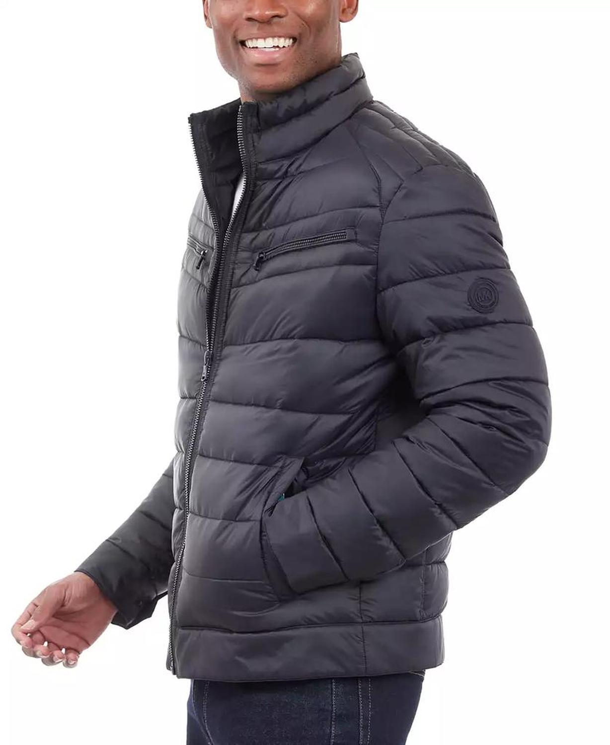 Men's Quilted Full-Zip Puffer Jacket