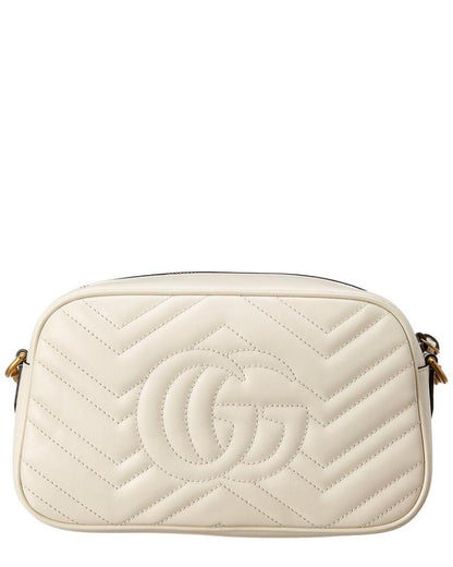 Gucci GG Marmont Small Matelasse Leather Crossbody Camera Bag