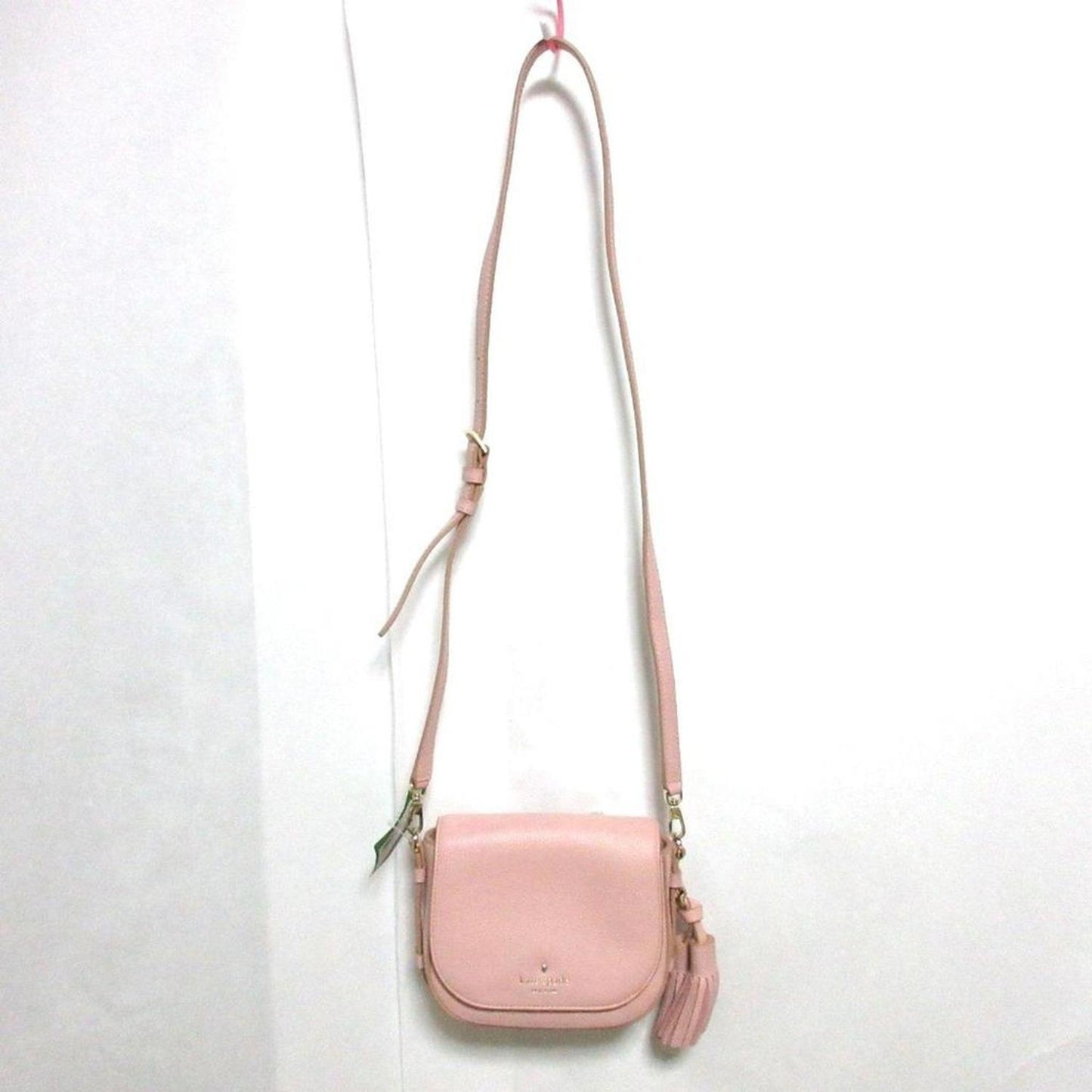 Leather Clutch Bag Shoulder Bag (Pre-Owned)