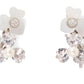 Precious Pansy Cluster Studs