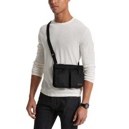 Men's Expandable Logo Crossbody Bag