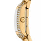 Women's Emery Three-Hand Gold-Tone Stainless Steel Watch 22mm