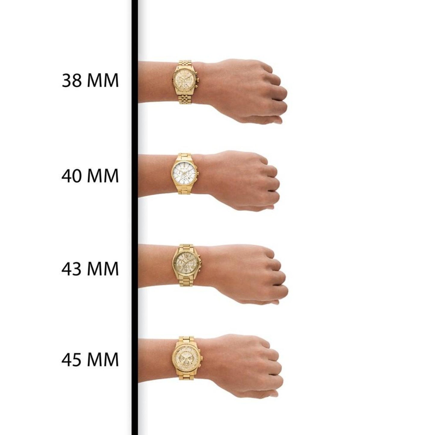 Unisex Slim Runway Stainless Steel Bracelet Watch