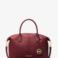 Hyde Large Pebbled Leather Satchel