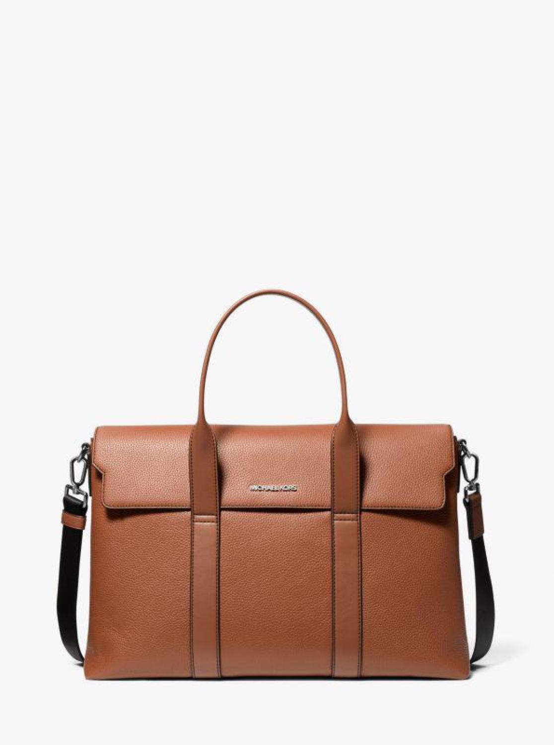 Cooper Pebbled Leather Briefcase