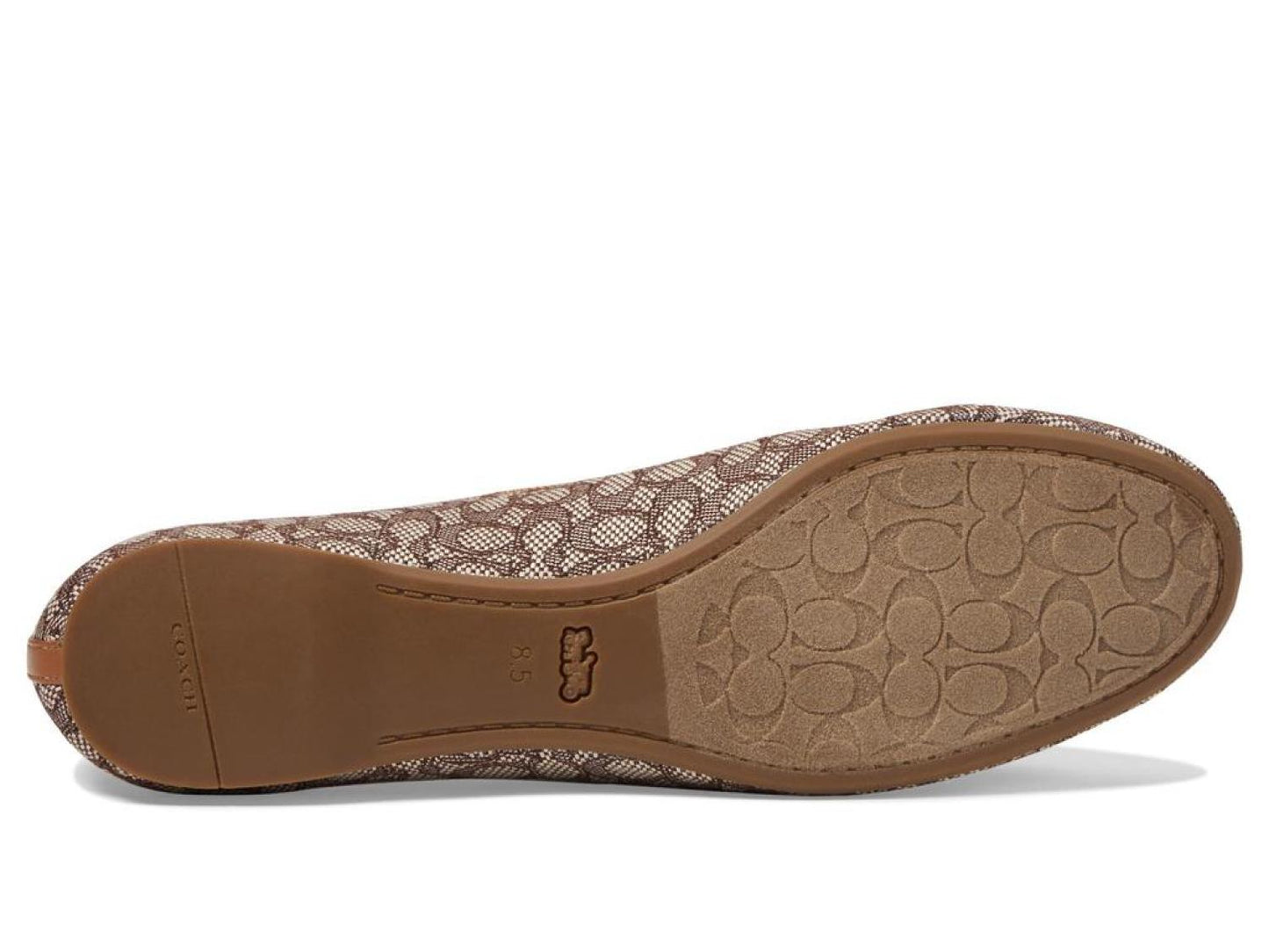 Abigail Mini Signature Jacquard Ballet Flat