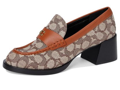 Natalie Loafer In Signature Textile Jacquard