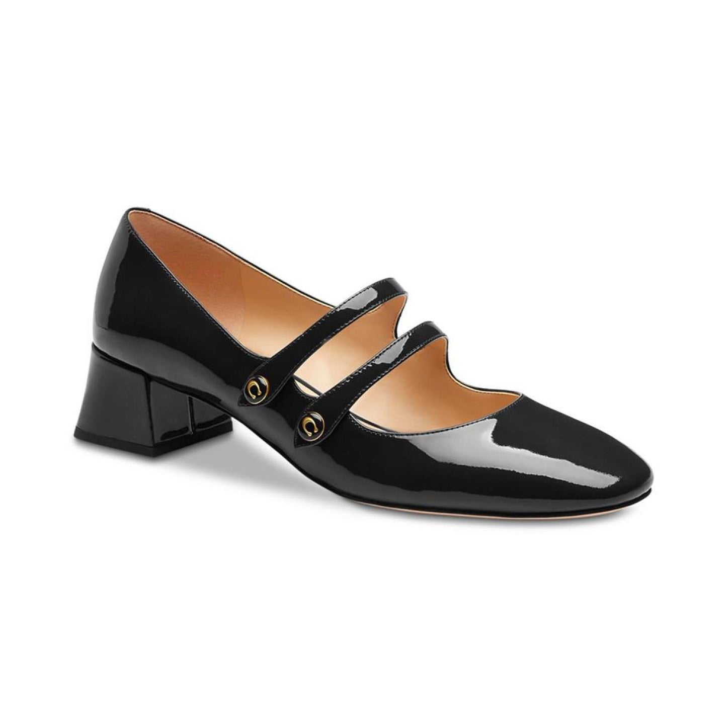 Women's Angelina Double Buckle Mary Jane Pumps