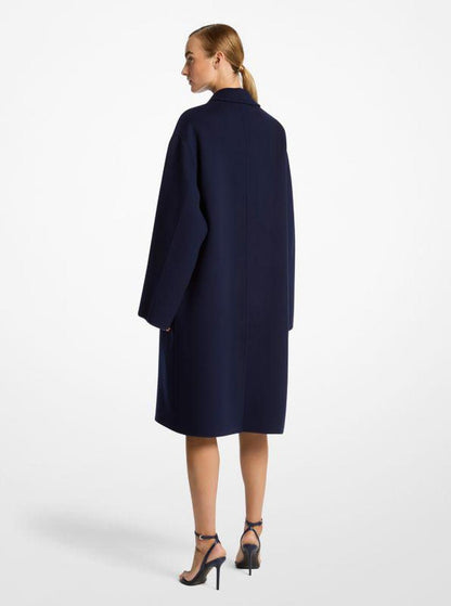 Double Faced Wool Oversized Balmacaan