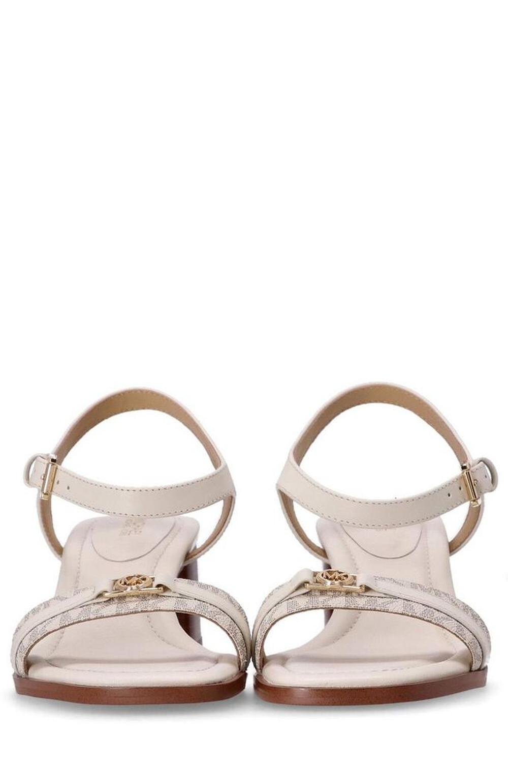 Michael Kors Mandy Signature Logo Sandals