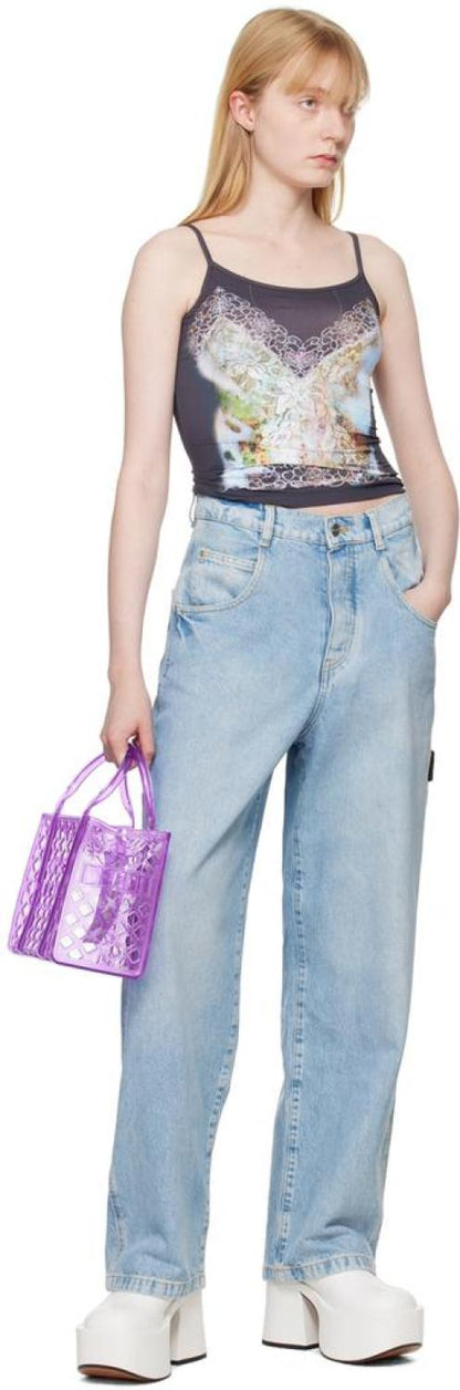 Purple 'The Jelly Small' Tote