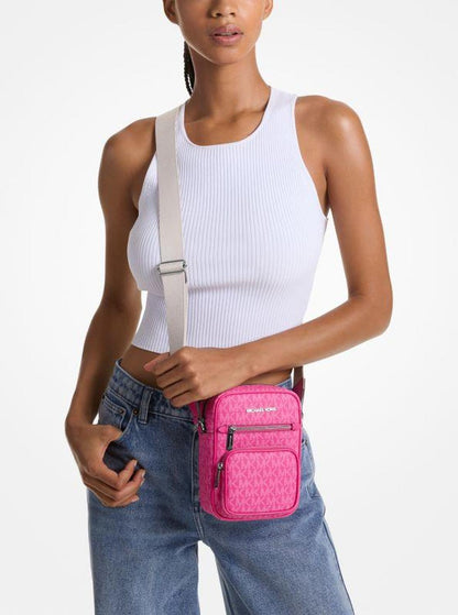 Jet Set Medium Signature Logo Crossbody Bag