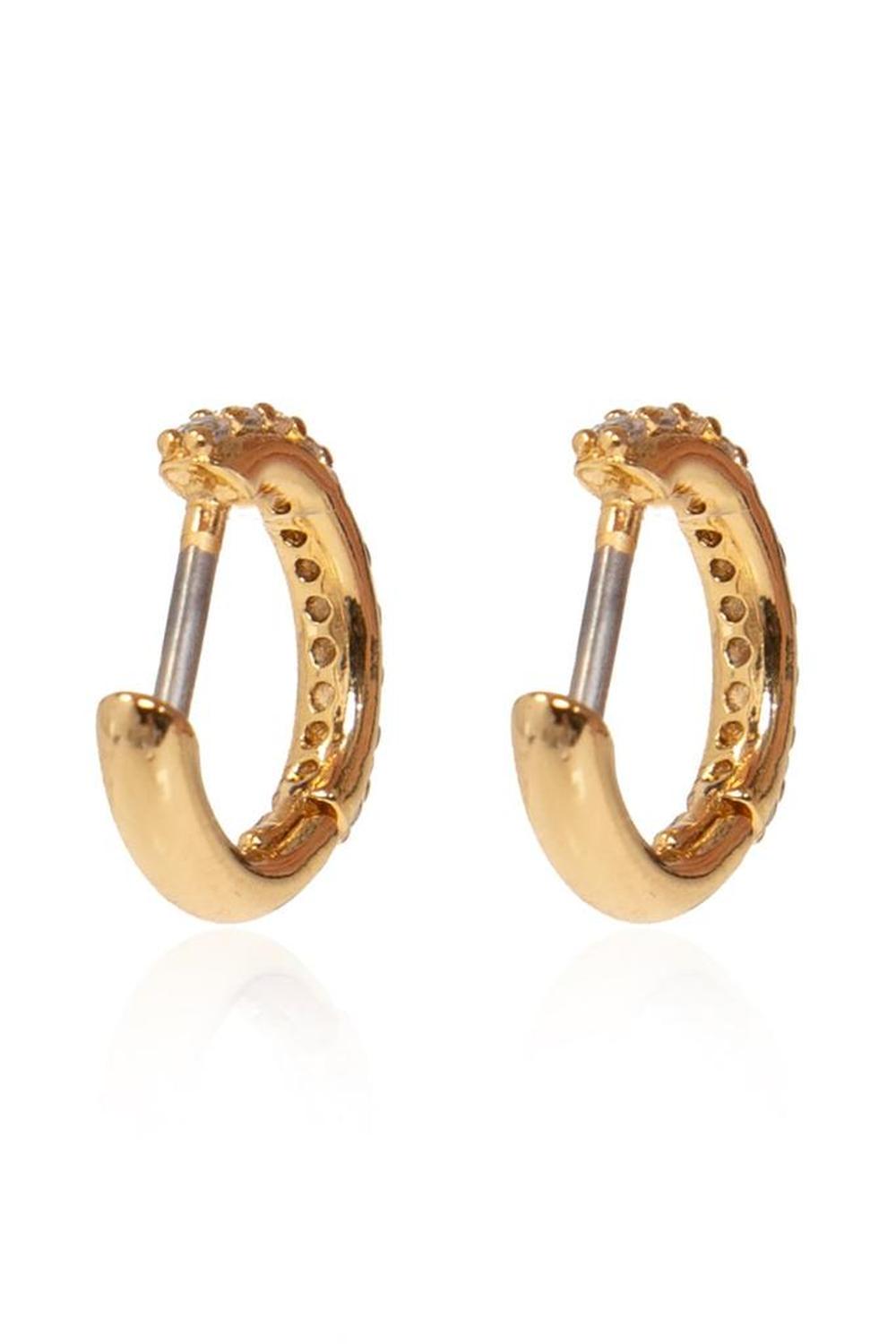 Kate Spade Tiny Twinkles Pavé Mini Hoop Earrings