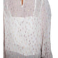 Harlow Top In Metallic Clip Dot