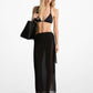 Chiffon Pareo Wrap Skirt