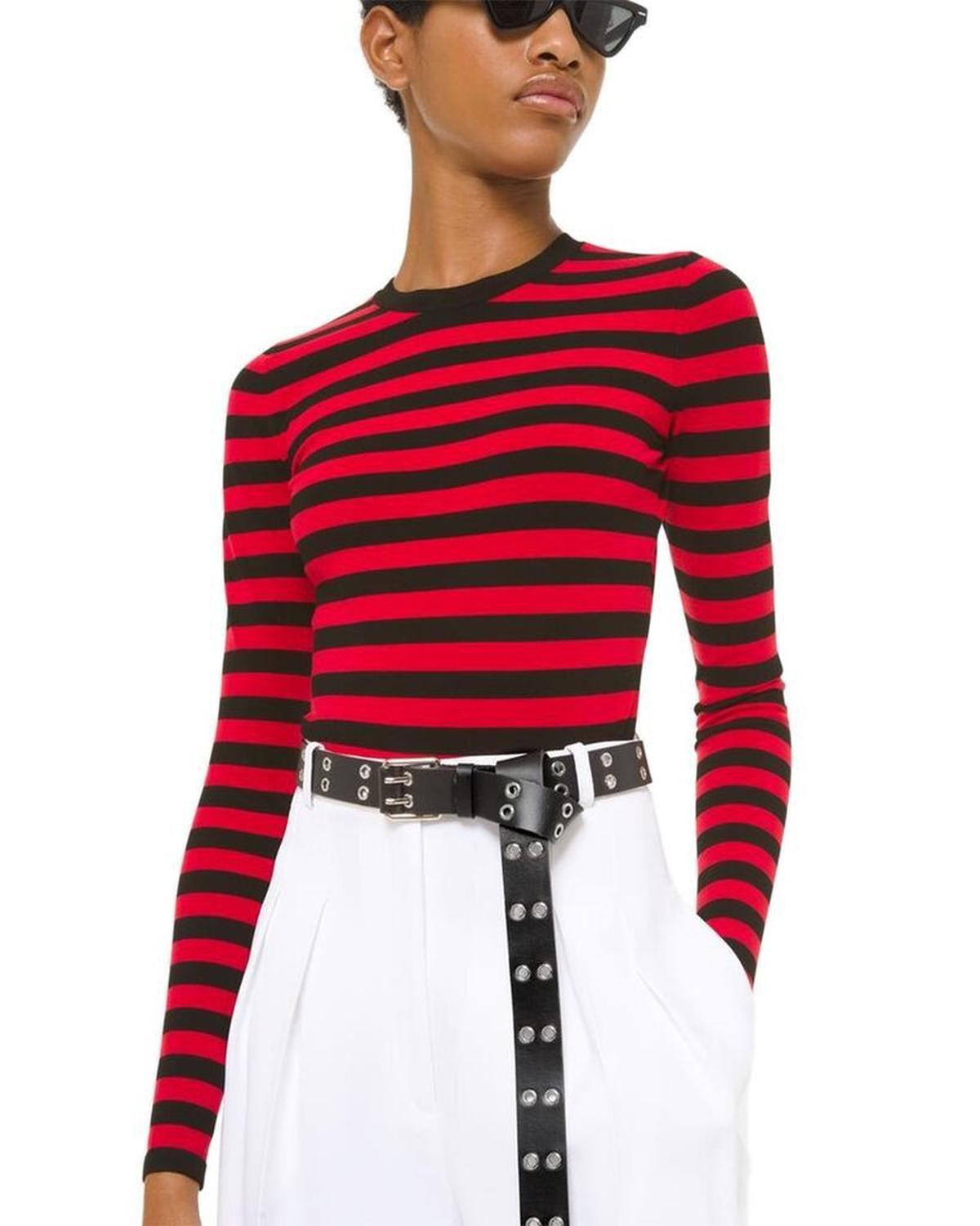 Michael Kors Stripe Bodysuit