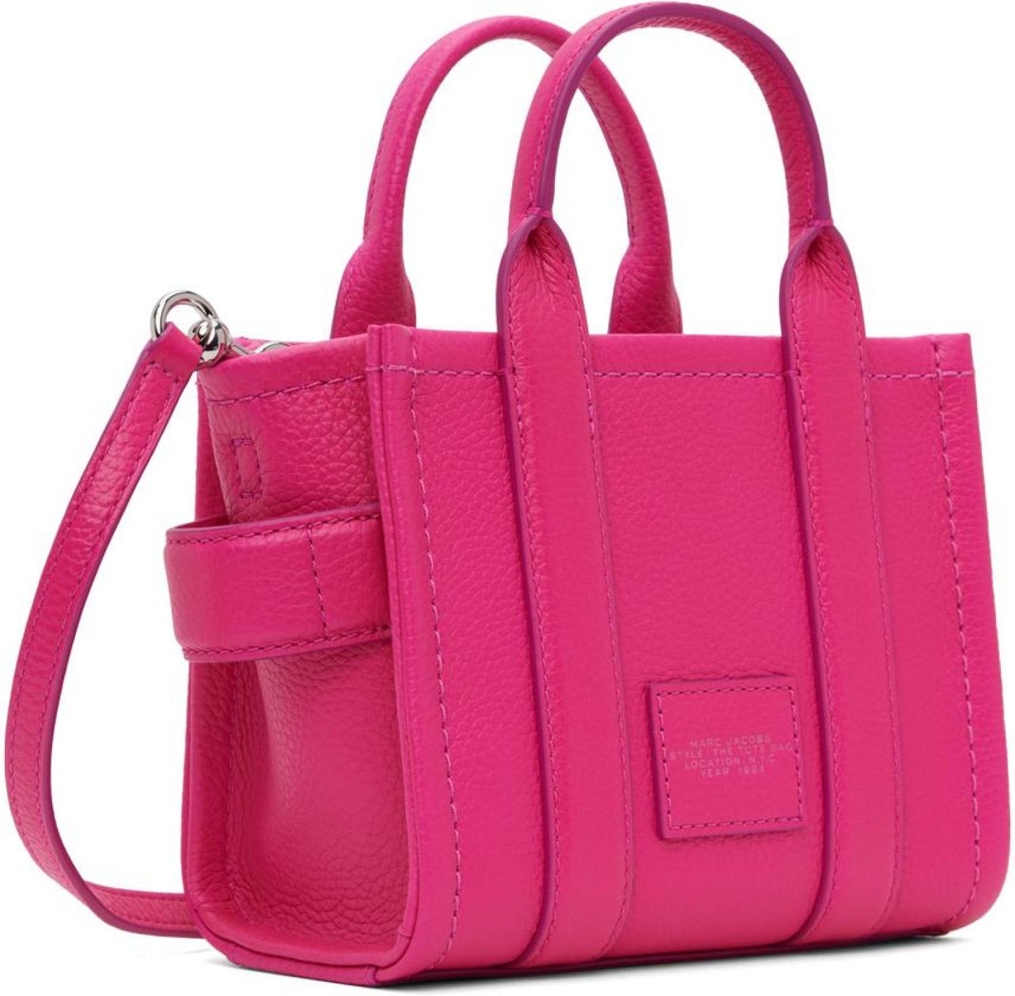 Pink 'The Leather Crossbody' Tote