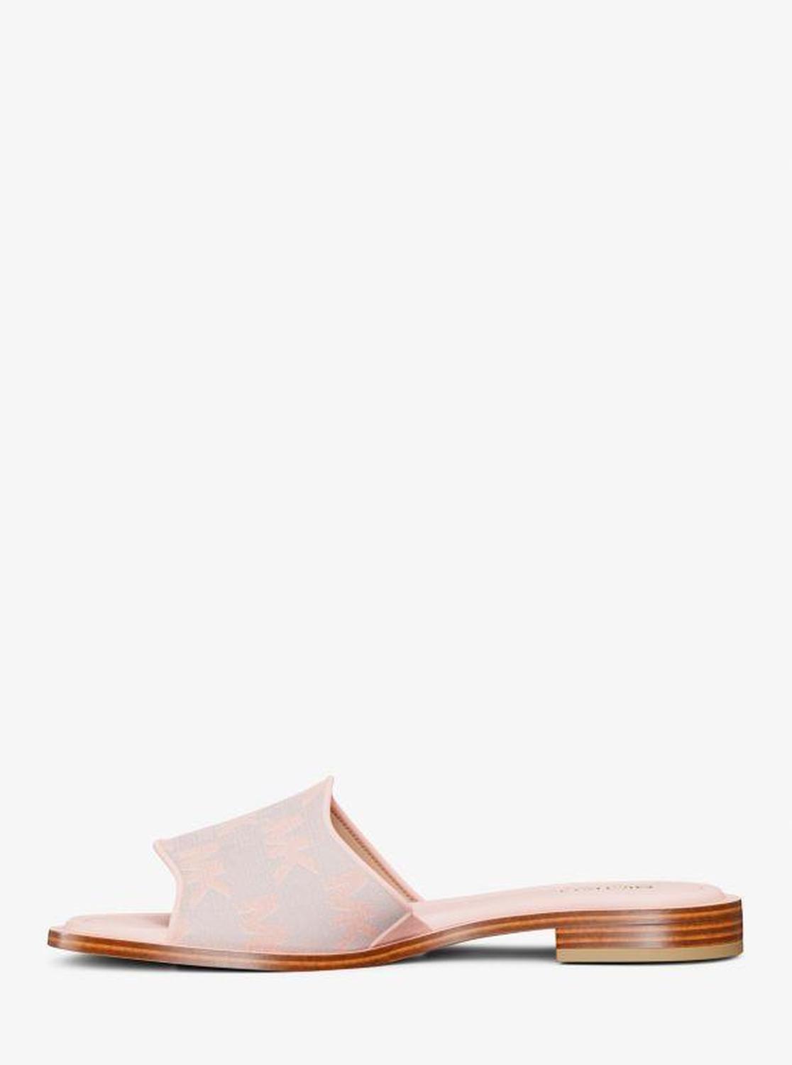 Hannah Logo Jacquard Slide Sandal