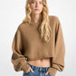 Wool Dolman-Sleeve Sweater