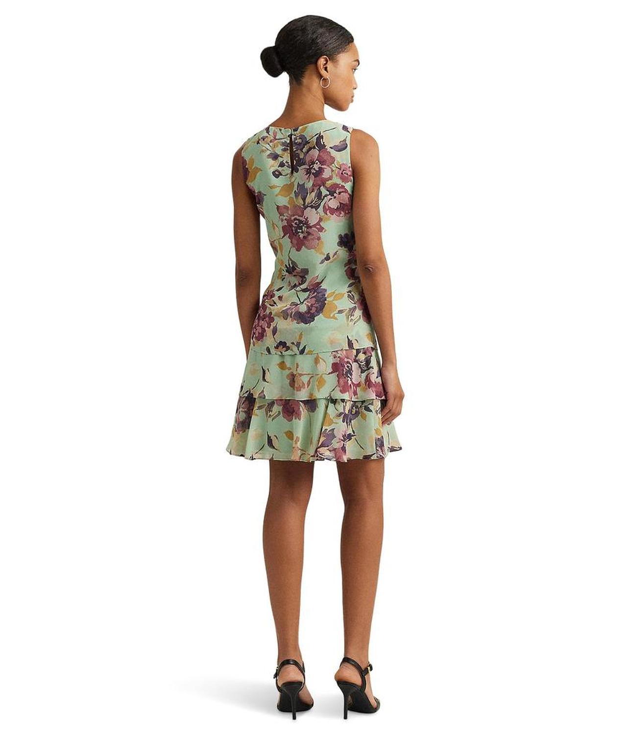 Floral Georgette Shift Dress