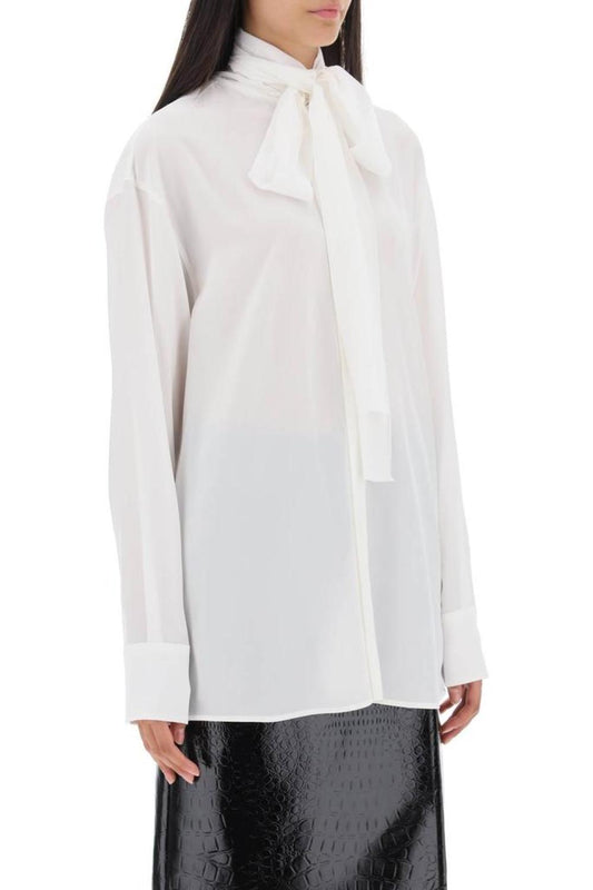 Sportmax 'vivetta' Crepe De Chine Blouse