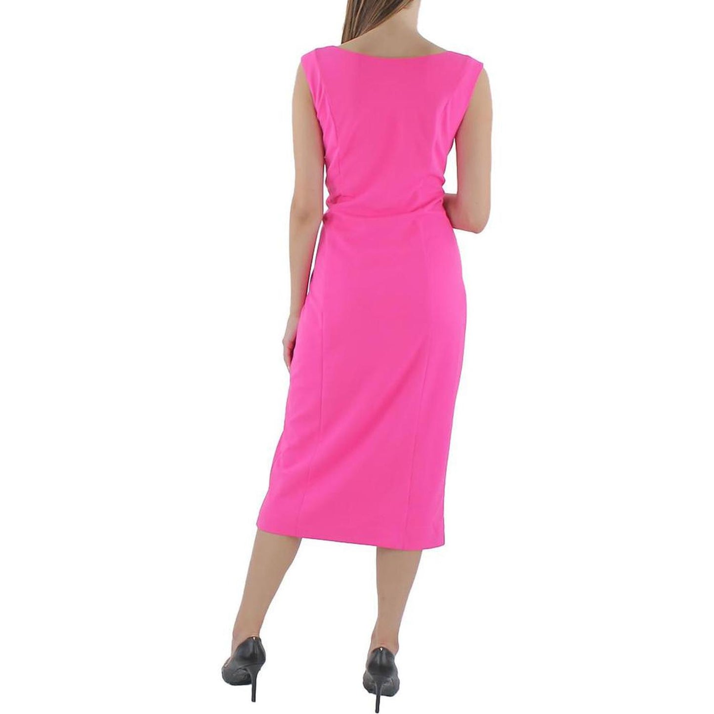 Penny Womens Crepe Long Cocktail And Party Dress